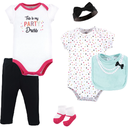 Little Treasures Layette 6-Piece Set - Party Dress