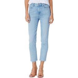 Paige Cindy High Rise Ankle Straight Jeans - Park Ave