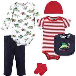 Hudson Baby Cotton Layette Set - Christmasaurus (11115688)