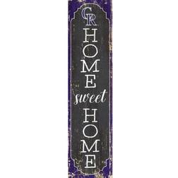 Fan Creations Colorado Rockies Home Sweet Home Leaner Sign