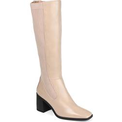 Journee Collection Winny Wide Calf - Taupe