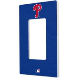 Strategic Printing Philadelphia Phillies Solid Single Rocker Light Switch Plate