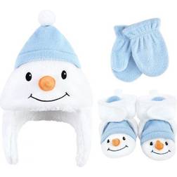 Hudson Trapper Hat, Mitten and Bootie Set - Snowman (10119918)