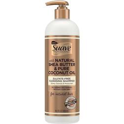 Suave Lush & Coily Sulfate-Free Cleansing Shampoo 488ml