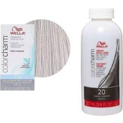 Wella T14 & Developer) (T14 Developer (Vol.20) Colour Charm Liquid Colour Toner