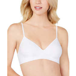 Hanes Ultimate Comfy Support ComfortFlex Fit Wirefree Bra - White