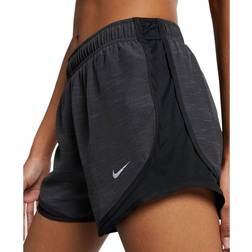 Nike Tempo Running Shorts Women - Black Heather/Black/Black/Wolf Grey