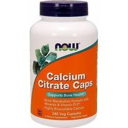 Now Foods Calcium Citrate Caps 240 Vcaps