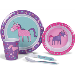 Kampa Childrens Melamine Set Unicorns