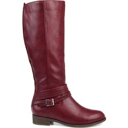 Journee Collection Ivie Extra Wide Calf - Wine