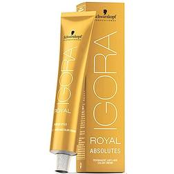 Schwarzkopf Professional Hair Dyes Igora Royal Igora Royal Absolutes 7-50 Mittelblond Gold Natur 60ml