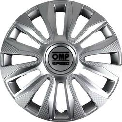 OMP Hubcap Magnum Silver 14"