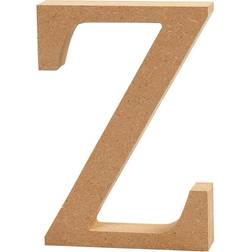 Creativ Company Letter, Z, H: 13 cm, thickness 2 cm, 1 pc