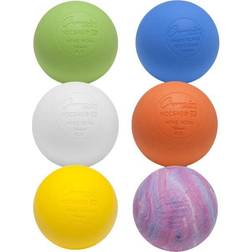 Champion Sports CHSLBSET Lacrosse Ball Official Size, Set of 6