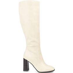 Journee Collection Karima Wide Calf - Off White