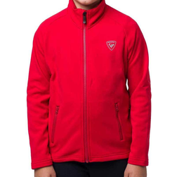 Rossignol Boy's Clim Full Zip Sweatshirt - Sports Red