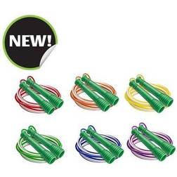 Champion Sports 6 ft Deluxe Vinyl Jump Rope Set Pack of 6