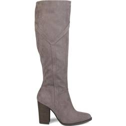 Journee Collection Kyllie Extra Wide Calf - Grey