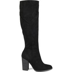 Journee Collection Kyllie Wide Calf - Black