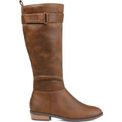 Journee Collection Lelanni Medium Calf - Brown