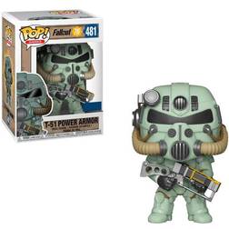 Fallout 76 T-51 Power Amor (Green) US Exclusive Pop! Vinyl