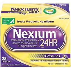 Nexium 24HR Capsules 28 ct 60 pcs