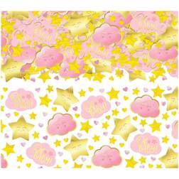 Amscan Baby Shower Hello World Girl Confetti (2.5oz)