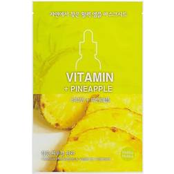 Holika Holika Ampoule Mask Sheet From Nature Vitamin C Pineapple Energising Sheet Mask