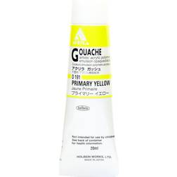 Acrylic Gouache 20 ml primary yellow