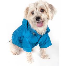 Petlife Sporty Avalanche Lightweight Adjustable with Pop Out Zippered Hood Large