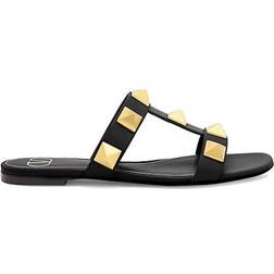 Valentino Garavani Roman Stud Slide W - Nero