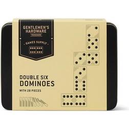 Gentlemen's Hardware Double Six Dominoes Game U