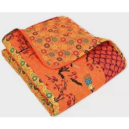 Lush Decor Royal Empire Blankets Orange (152.4x127cm)