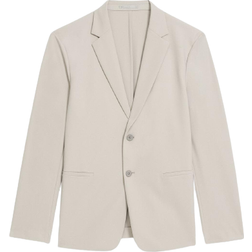 Theory Clinton Blazer in Precision Ponte - Putty