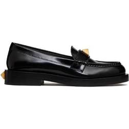 Valentino Garavani Roman Stud Loafers W - Black