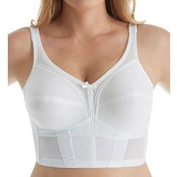 Carnival 710 Full Figure 3/4 Longline Bra - White