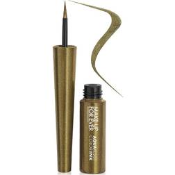 Make Up For Ever Aqua Resist Color Ink 24HR Waterproof Liquid Eyeliner #09 Khaki Twinkle