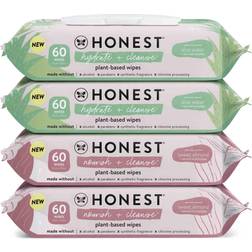 The Honest Company Hydrate + Nourish Mixed 60x4 packs, 240 Wipes