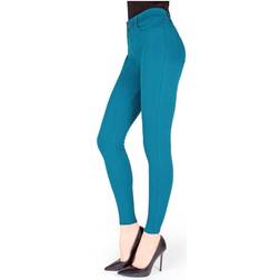 MeMoi Ponte Leggings - Ocean Depths