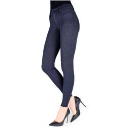 MeMoi Ponte Leggings - Navy