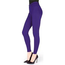 MeMoi Ponte Leggings - Purple Grape