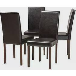 Baxton Studio Andrew Kitchen Chair 92.7cm 4pcs