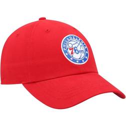 '47 Philadelphia 76ers Miata Clean Up Logo Adjustable Hat Women - Red