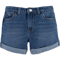 Levi's Girl's Shorty Shorts - Dark Wash (373540106)