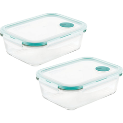 Lock & Lock Purely Better Vented Food Container 2pcs 1L