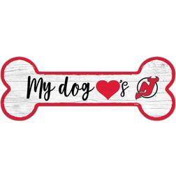 Fan Creations New Jersey Devils Team Dog Bone Sign