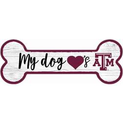 Fan Creations Texas A&M Aggies Team Dog Bone Sign