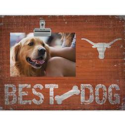 Fan Creations Texas Longhorns Best Dog Clip Photo Frame