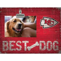 Fan Creations Kansas City Chiefs Best Dog Clip Photo Frame