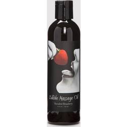 Earthly Body Strawberry Edible Massage Oil 236ml